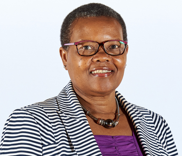 A photograph of Non-executive Director, Margaret Sentamu.