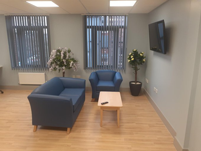 Staff wellbeing room at The Mount