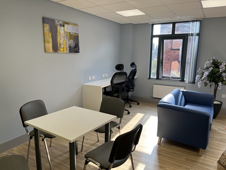 Staff wellbeing room at The Mount