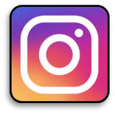 Square Instagram logo with a pink, purple and orange gradient background.