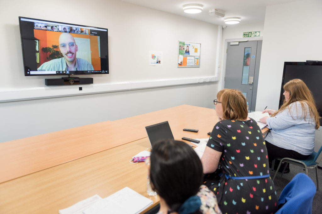 A HEER group virtual meeting
