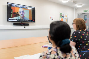 Patient and public involvement in Research group meeting.