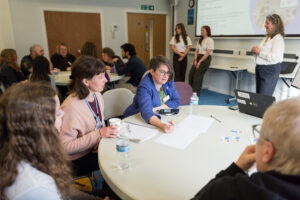 Delegates at the disseminating differently workshop