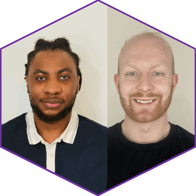 Luke and Efemena, Research Heroes.